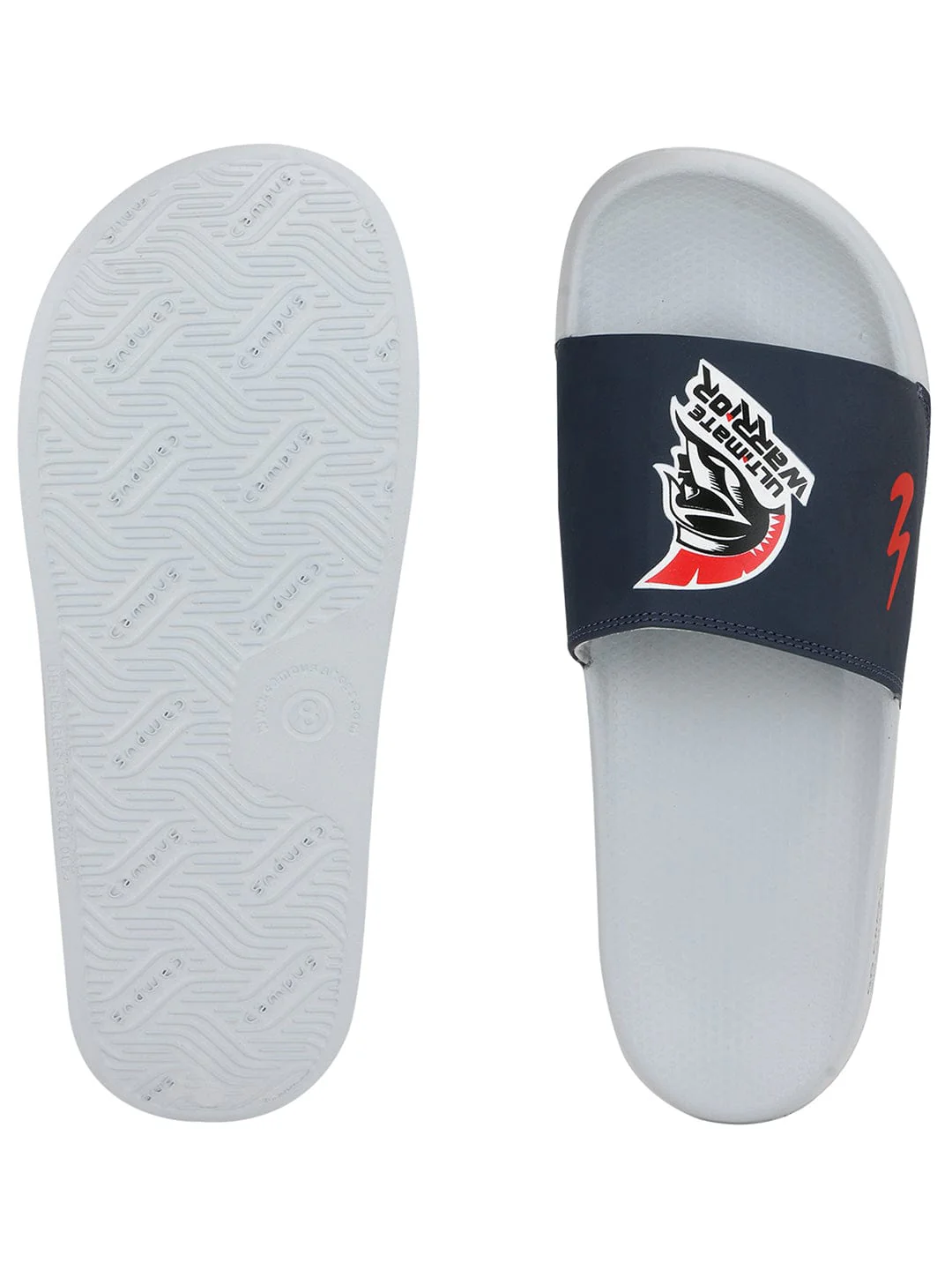 SL-SPR001 Blue Men's Slides - Image 5