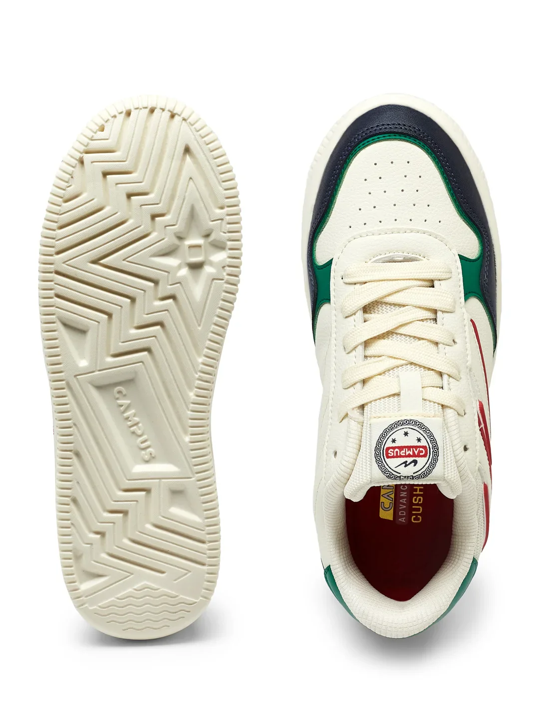 SMOLT Off White Women's Sneakers - Image 4