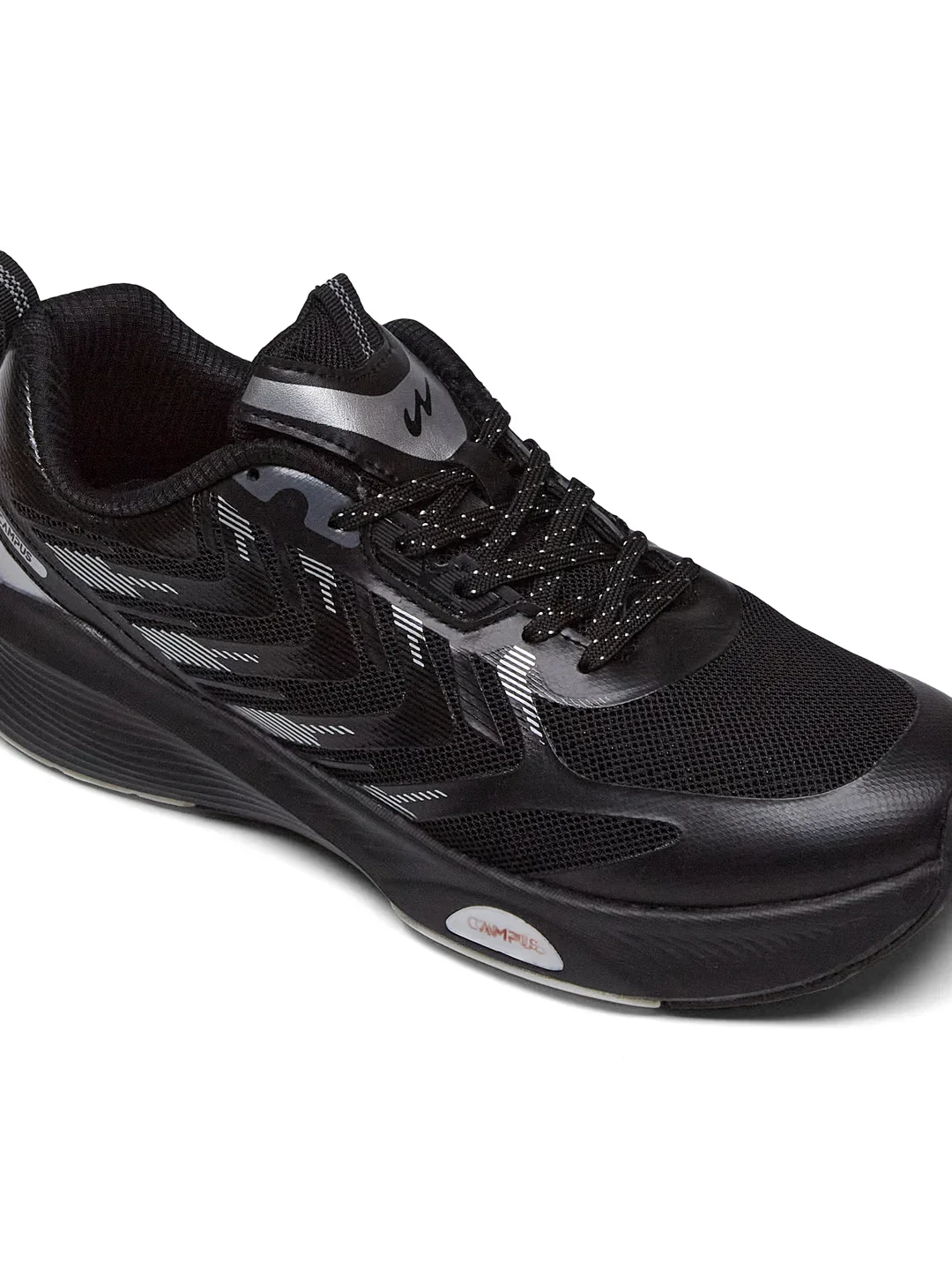 SNIPER Black Men's Running Shoes - Image 7