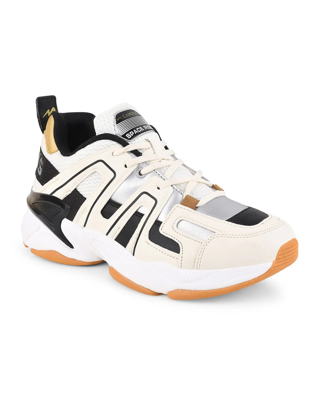 SPACE-RIDER White Men's Sneakers - Image 2