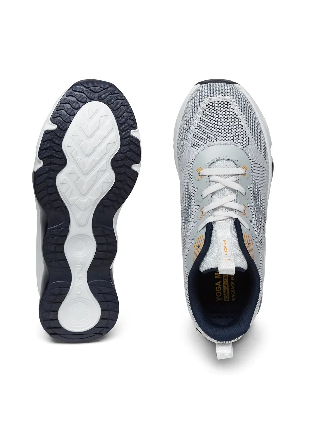 SPADE White Men's Running Shoes - Image 7