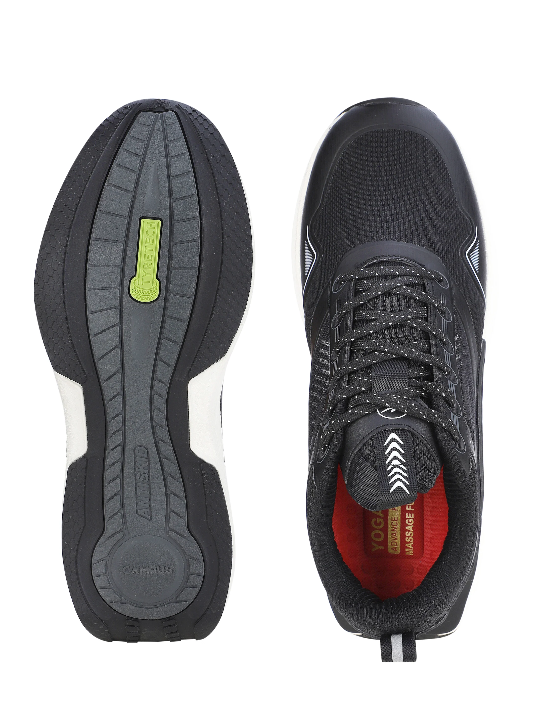 SPECK Black Men's Sports Shoes - Image 5