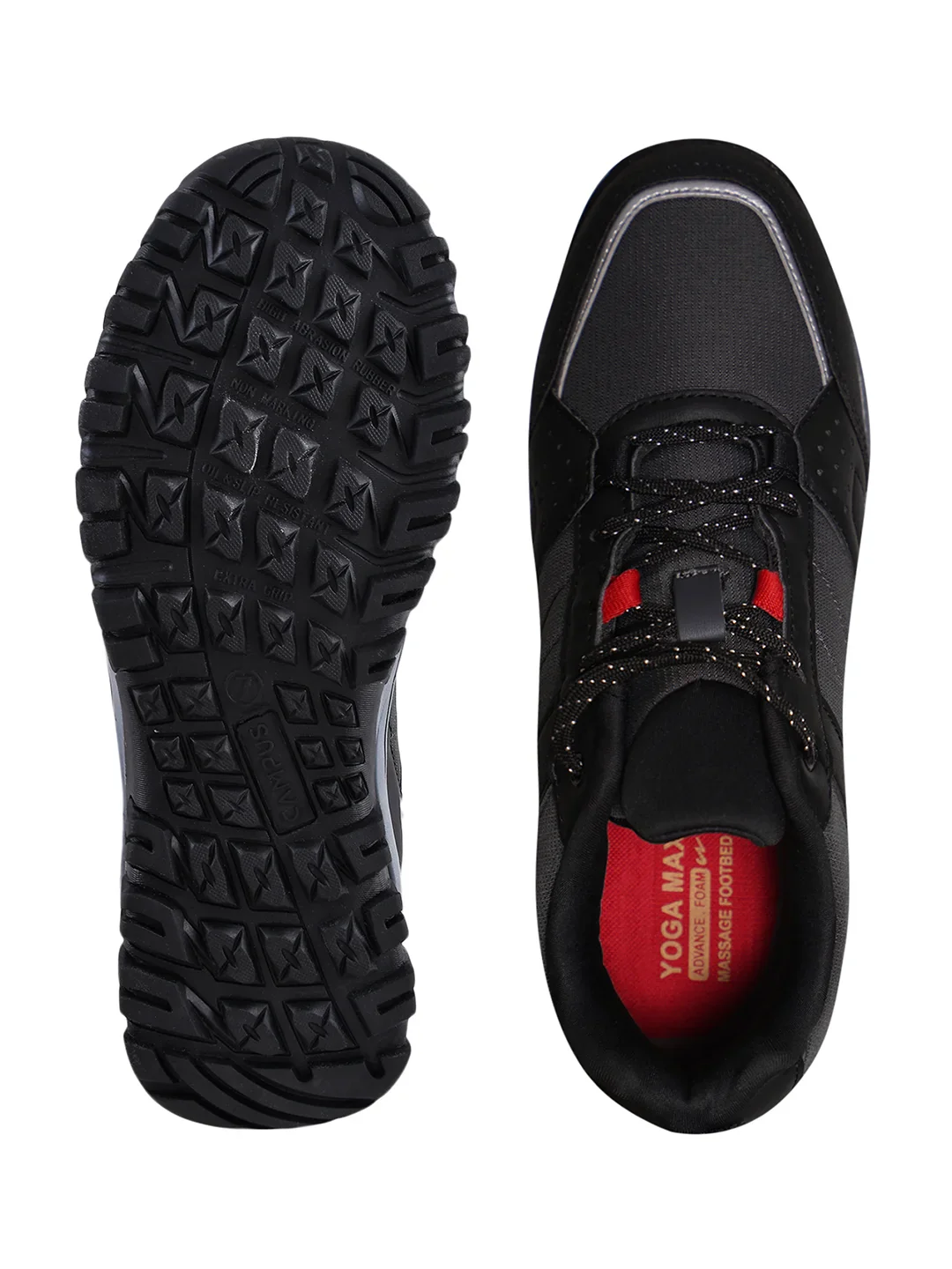 SPEEDSTER Grey Men's Running Shoes - Image 3