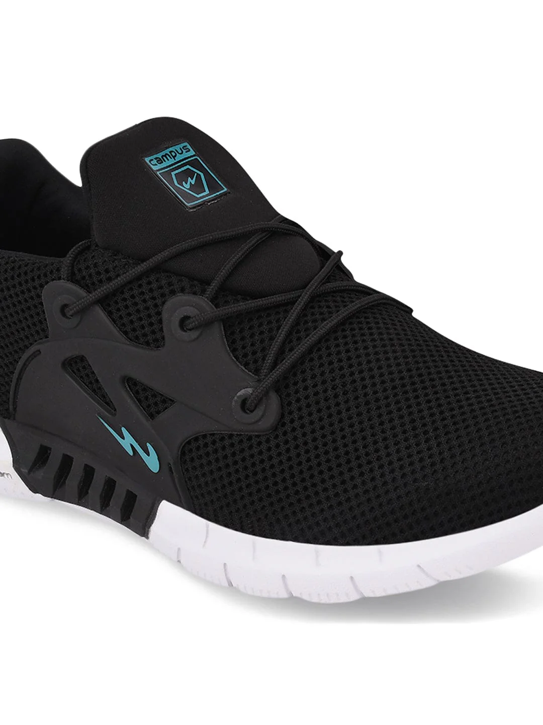 SPHERE Black Men's Running Shoes - Image 5