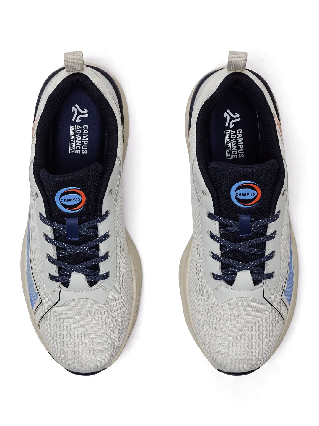 SPINE White Men's Running Shoes - Image 6
