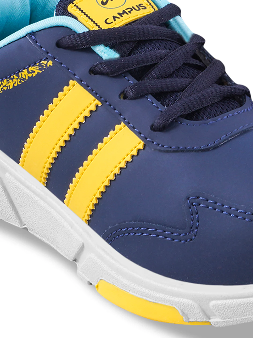 SRM-18 Navy Kid's Sports Shoes - Image 4