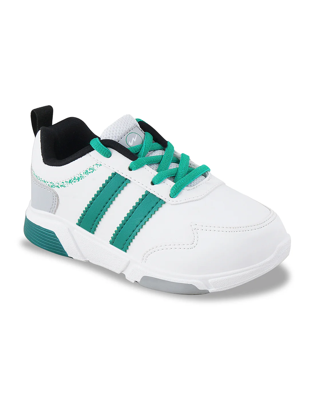 SRM-18 White Kid's Sports Shoes - Image 2