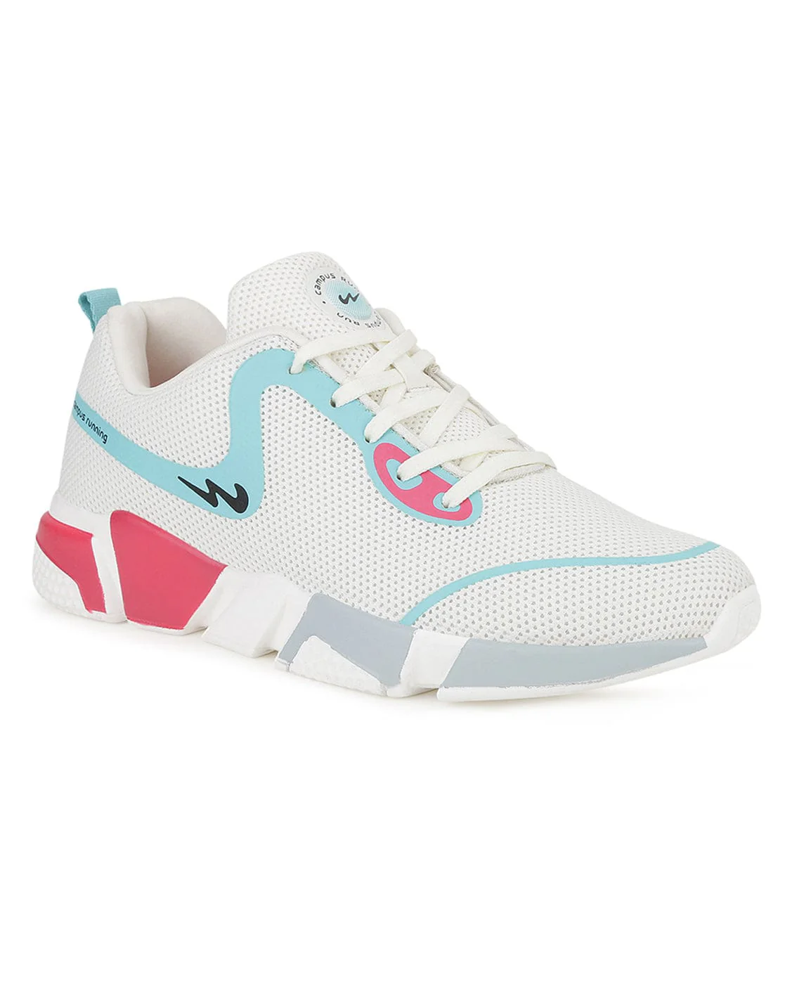 STACY Off White Women's Running Shoes - Image 2