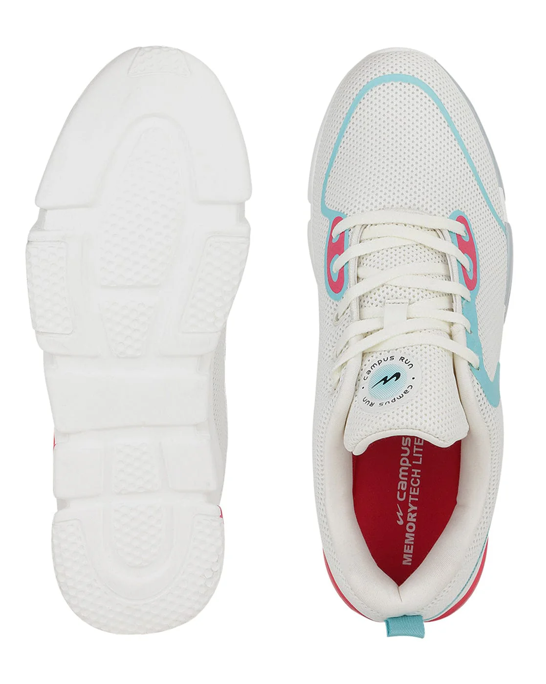 STACY Off White Women's Running Shoes - Image 4