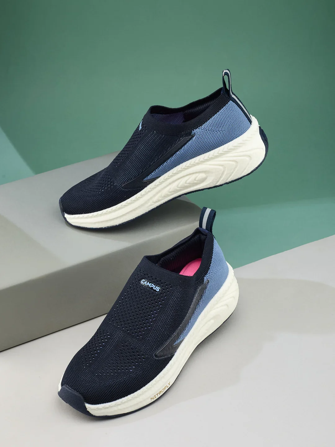 STARRY Navy Women's Walking Shoes - Image 7