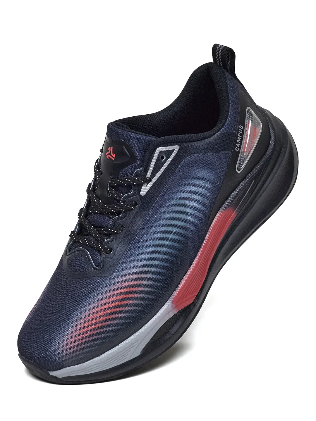 STAVE Black Men's Running Shoes - Image 3