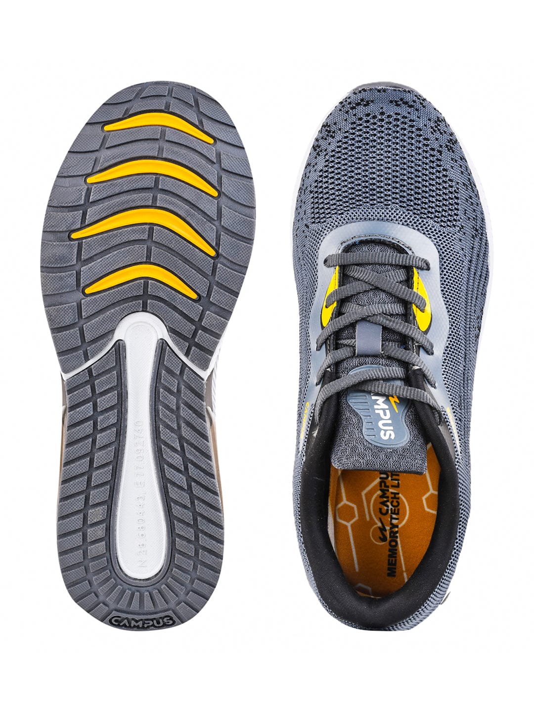 STEAM Grey Men's Running Shoes - Image 4