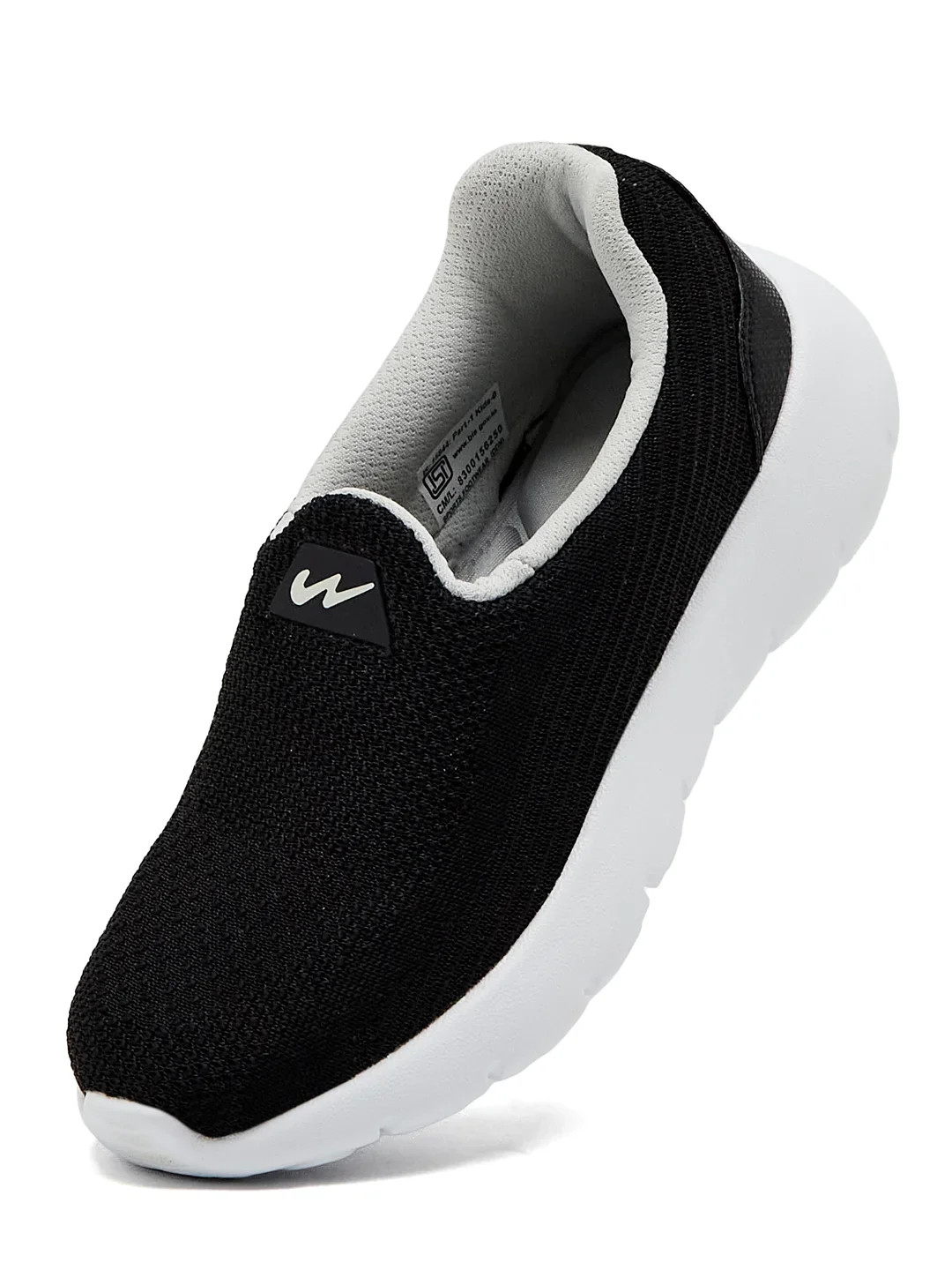 STEEVY KIDS Black Kids Walking Shoes - Image 3