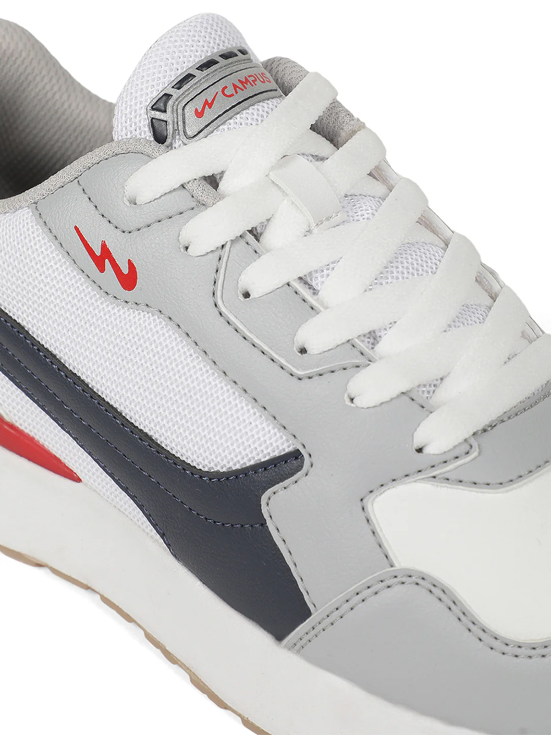 STOM White Men's Sneakers - Image 4