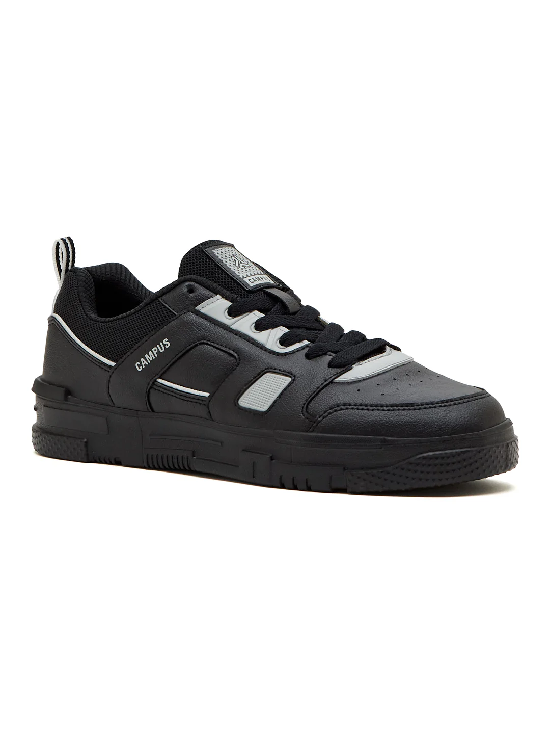 STOMP Black Men's Sneakers - Image 2