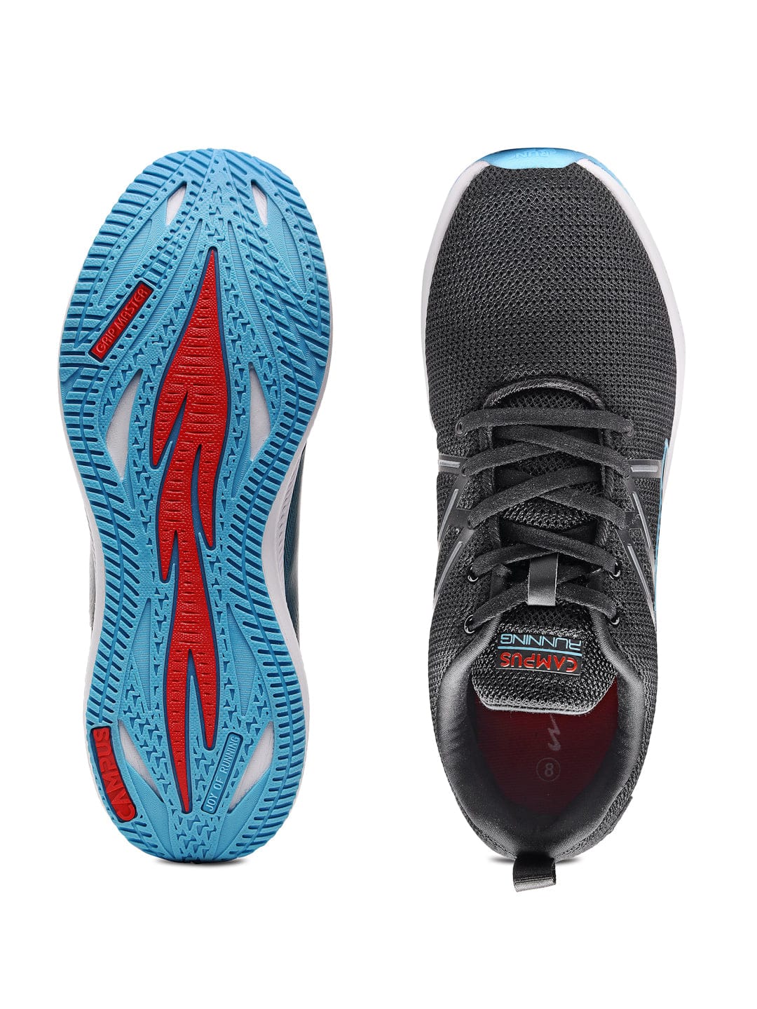 STRANGER Black Men's Running Shoes - Image 4