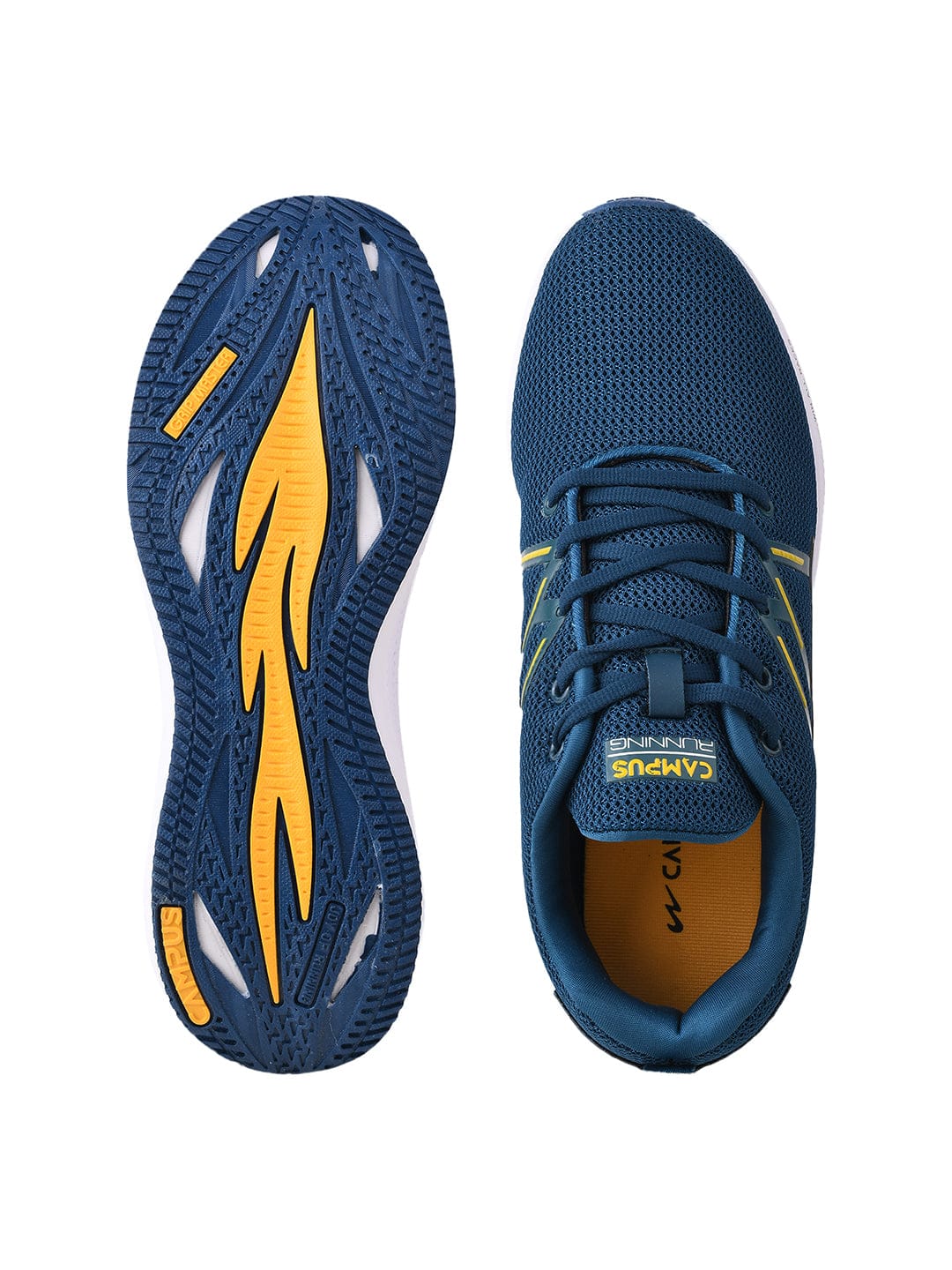 STRANGER Blue Men's Running Shoes - Image 4