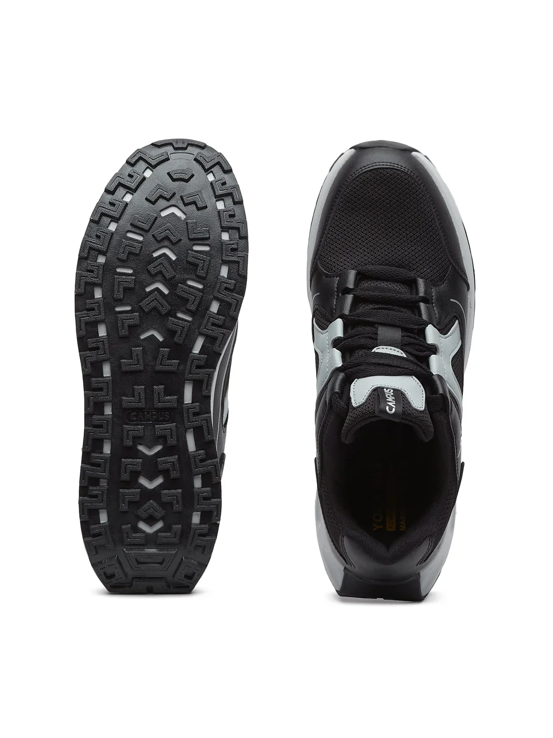 STROLLER Black Men's Sneakers - Image 4
