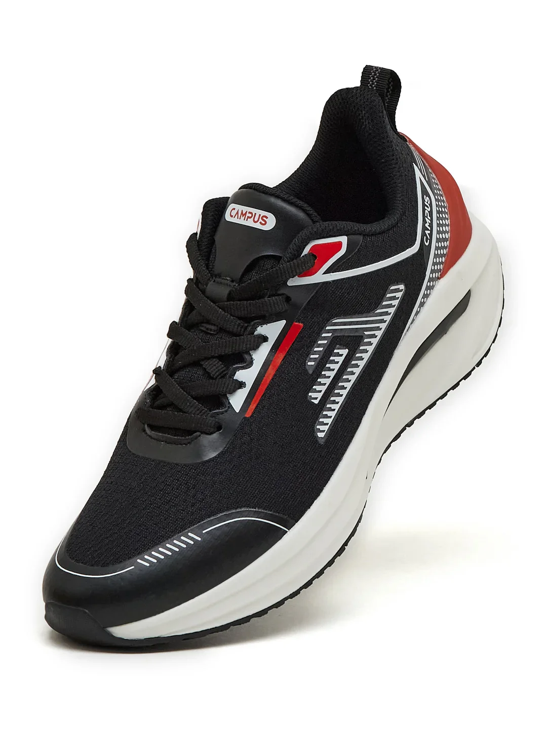STRUT Black Men's Running Shoes - Image 3