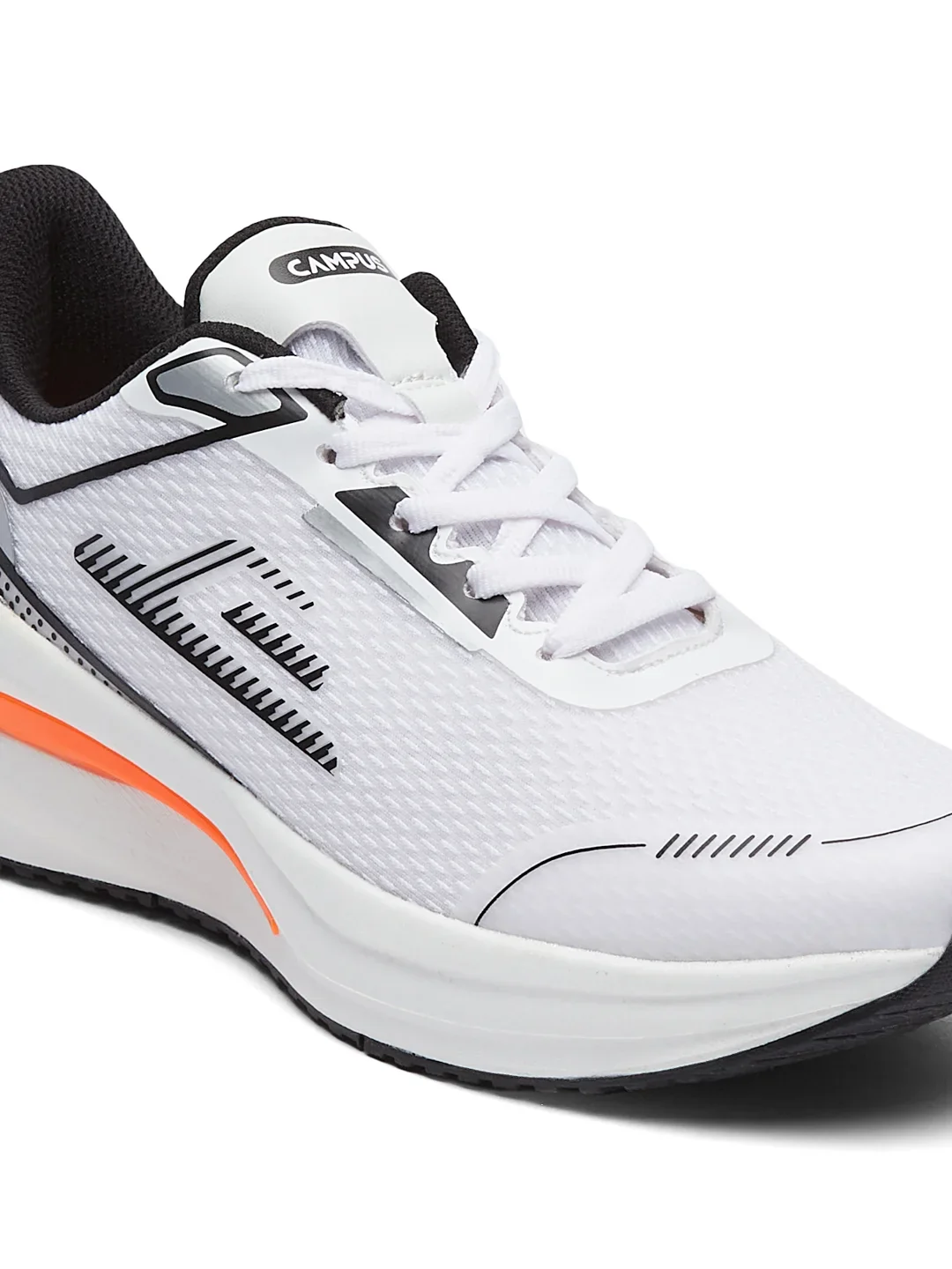 STRUT White Men's Running Shoes - Image 7