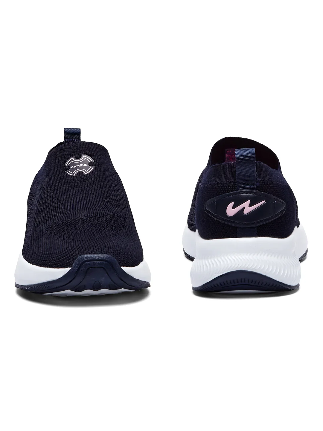 SUAVE Navy Women's Walking Shoes - Image 4