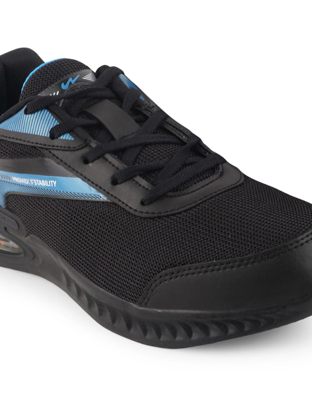 SWAGER Black Men's Running Shoes - Image 5