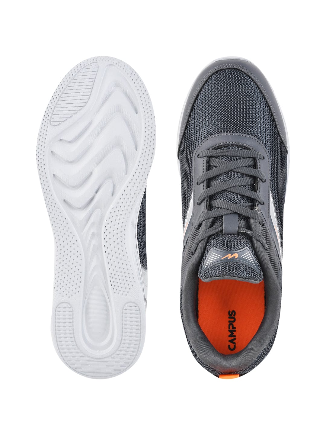 SWAGER Grey Men's Running Shoes - Image 4