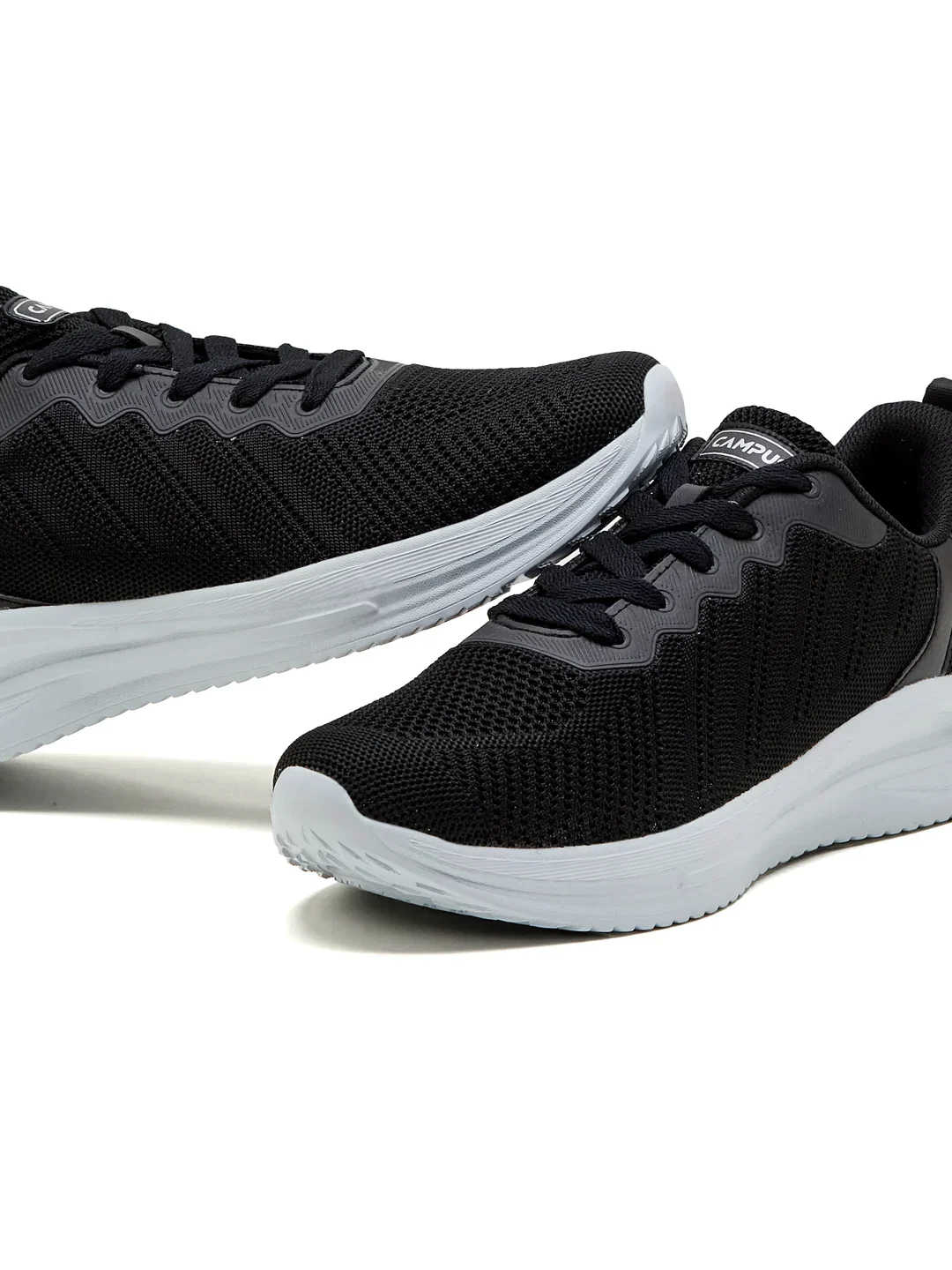 SWOON Black Men's Running Shoes - Image 7