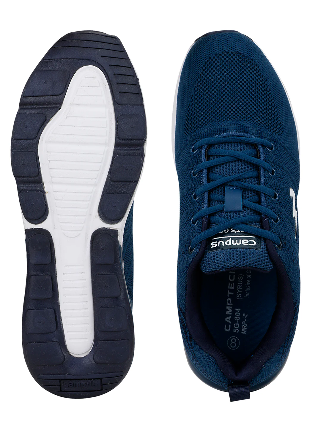 SYRUS Blue Men's Running Shoes - Image 5