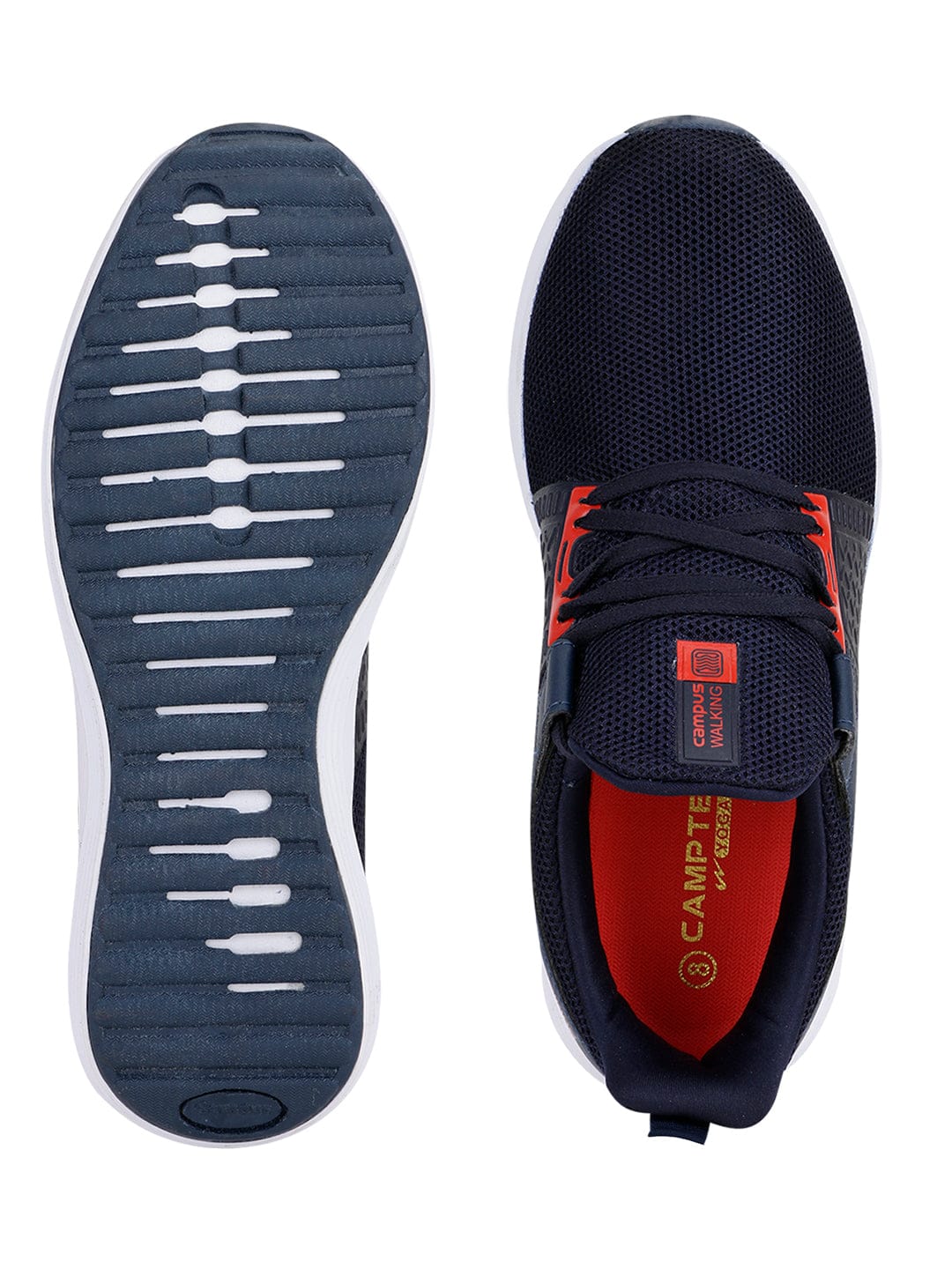 T-CROSS Pro Navy Men's Running Shoes - Image 4