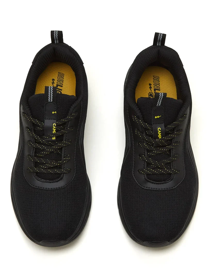 TACT Black Men's Running Shoes - Image 6