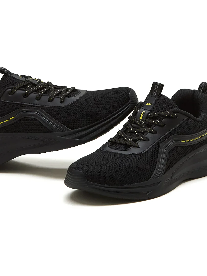 TACT Black Men's Running Shoes - Image 7