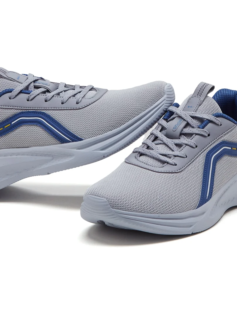 TACT Grey Men's Running Shoes - Image 7
