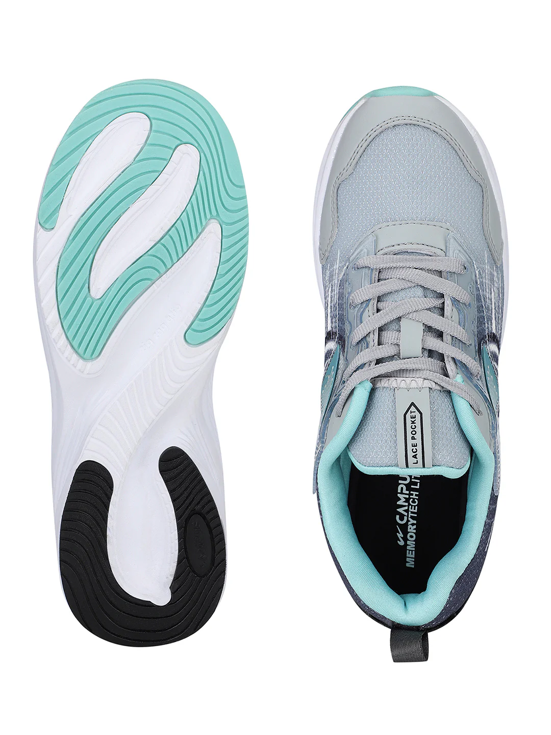 TECH CH Grey Child Sports Shoes - Image 5