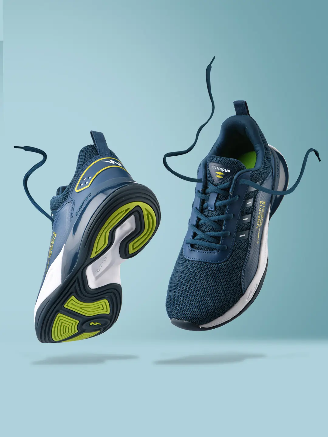 TERMINATOR N Blue Men's Running Shoes - Image 7