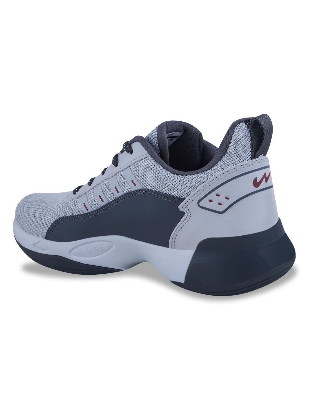 TERMINATOR N Grey Men's Running Shoes - Image 3