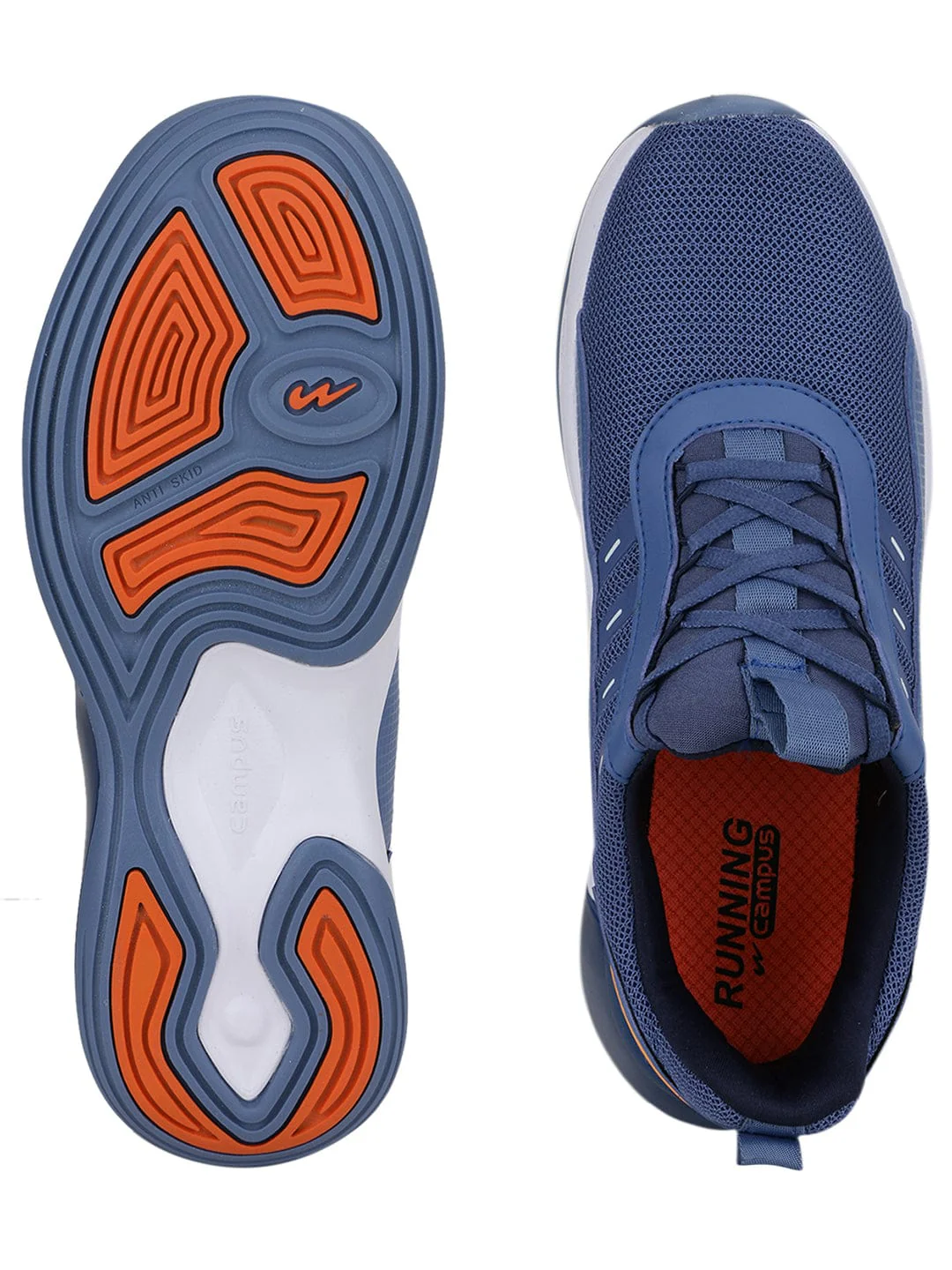 TERMINATOR Blue Men's Running Shoes - Image 5