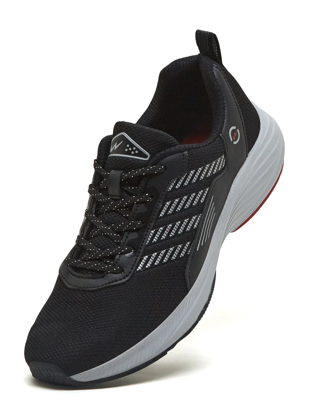 TESTER Black Men's Running Shoes - Image 3