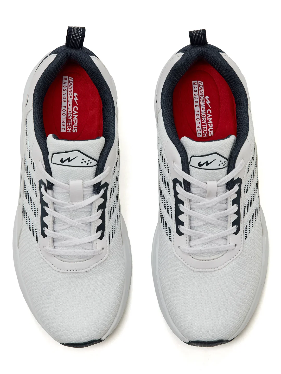 TESTER White Men's Running Shoes - Image 6
