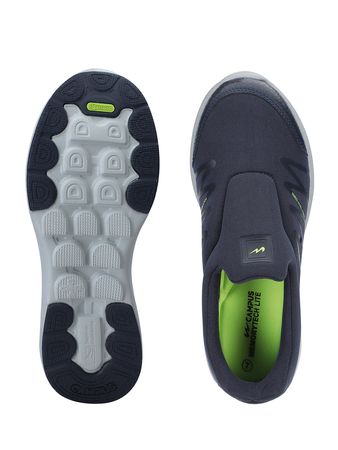 THUNDER PRO Navy Men's Walking Shoes - Image 5