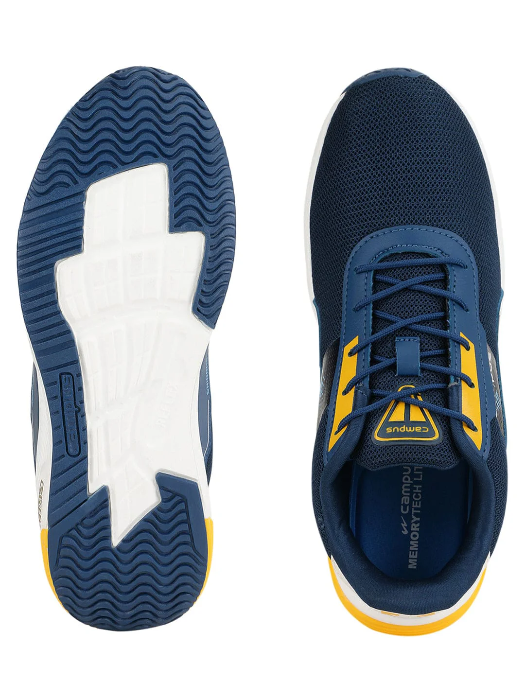 TITANIUM Blue Men's Running Shoes - Image 4