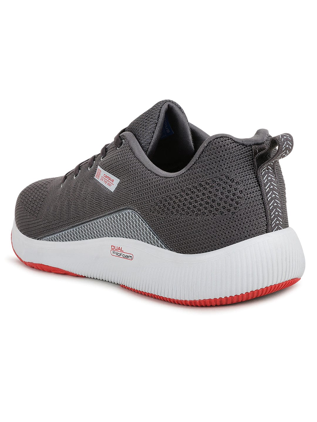 TOLL Grey Men's Running Shoes - Image 3