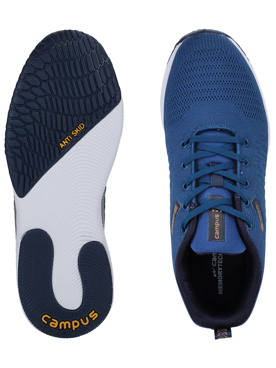 TOLL Blue Men's Running Shoes - Image 4