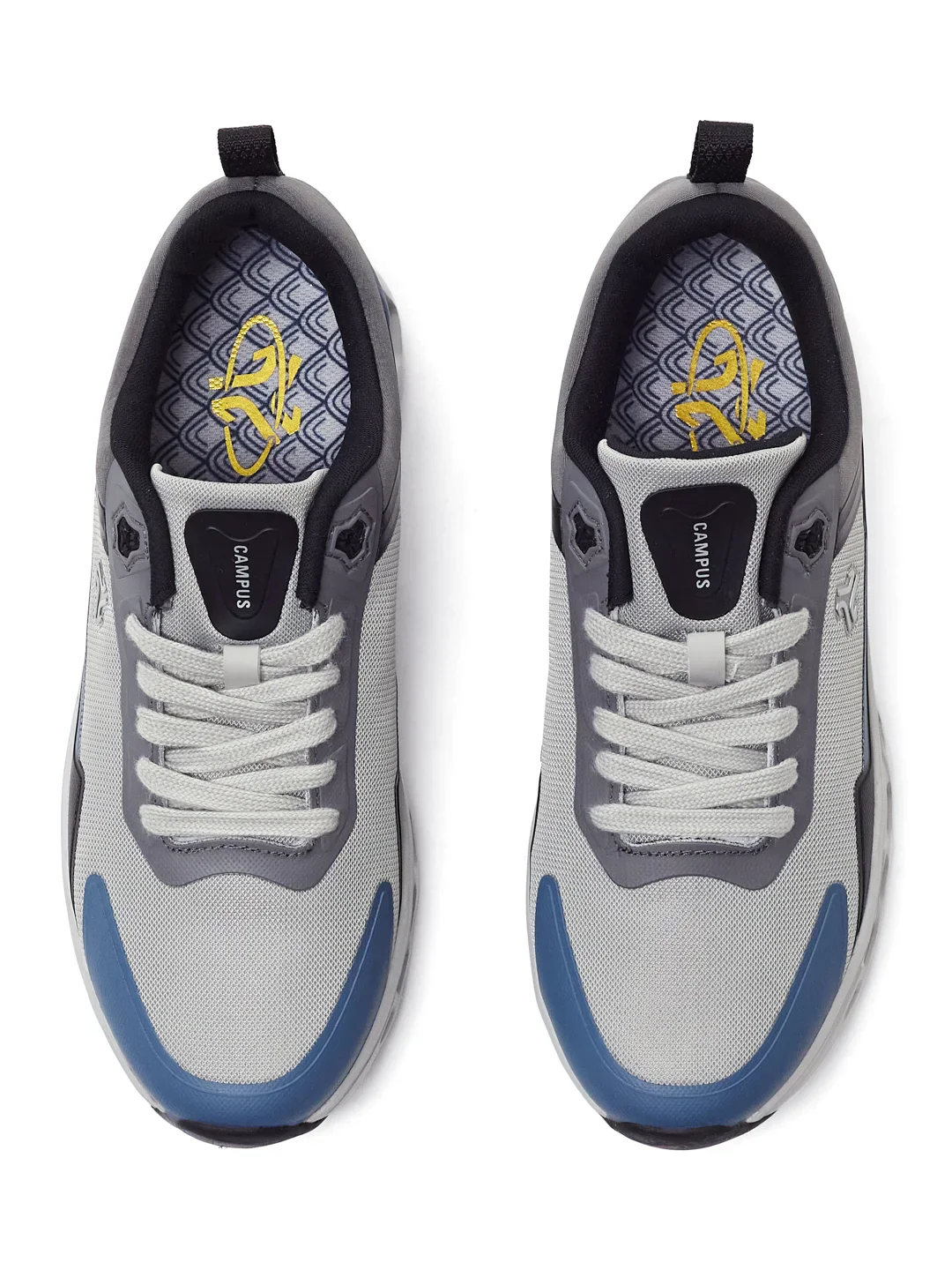 TRASKO Grey Men's Running Shoes - Image 6
