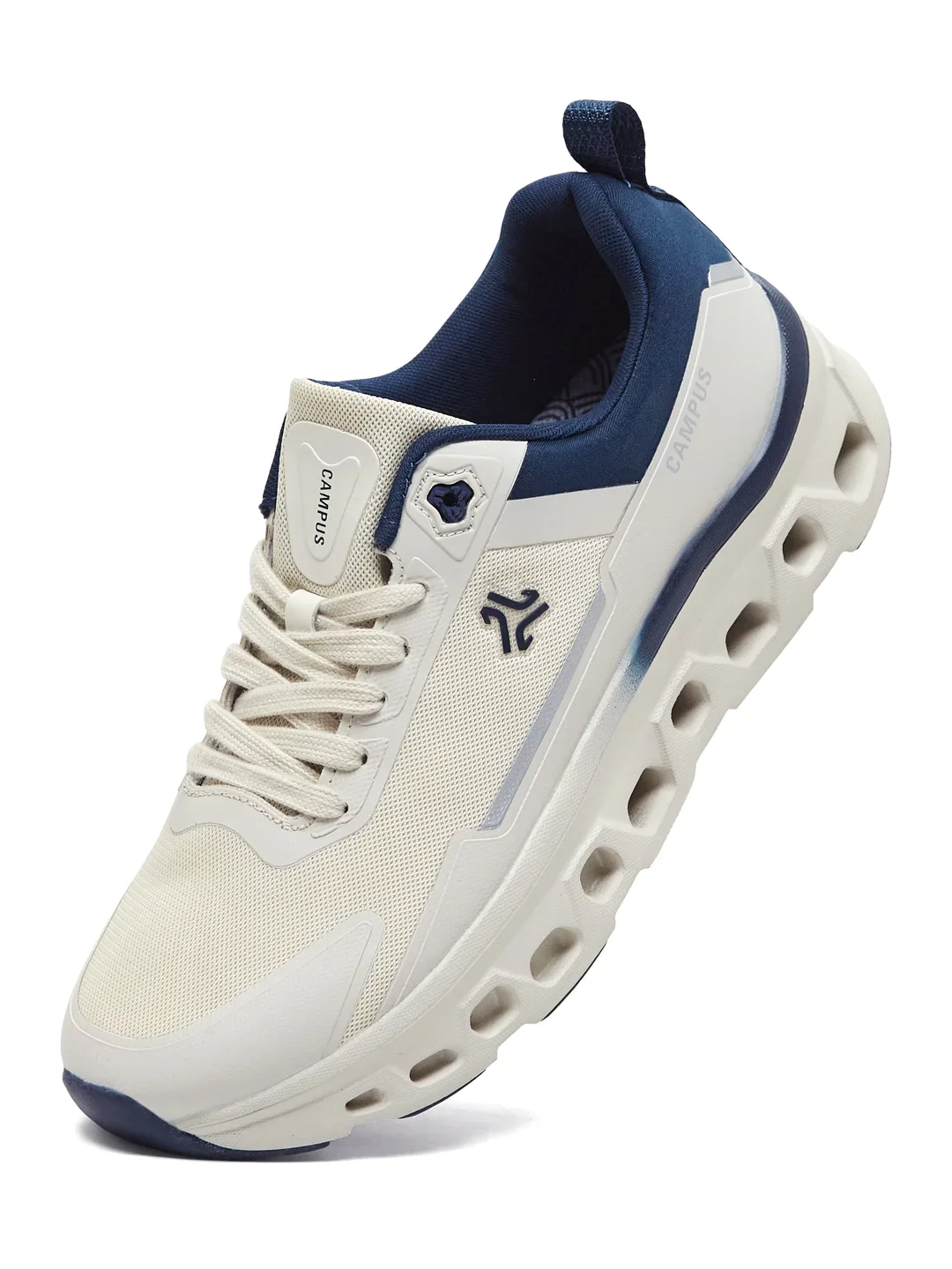 TRASKO White Men's Running Shoes - Image 3