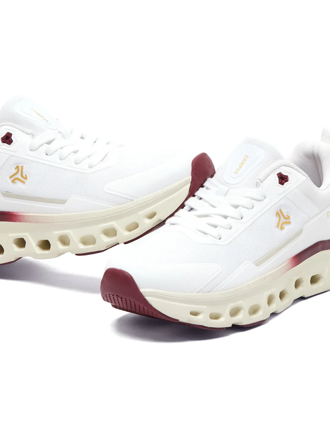 TRASKO White Men's Running Shoes - Image 7