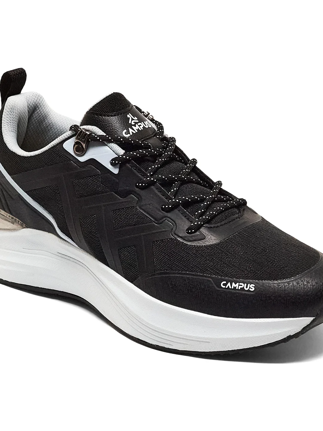 TRICK Black Men's Running Shoes - Image 7