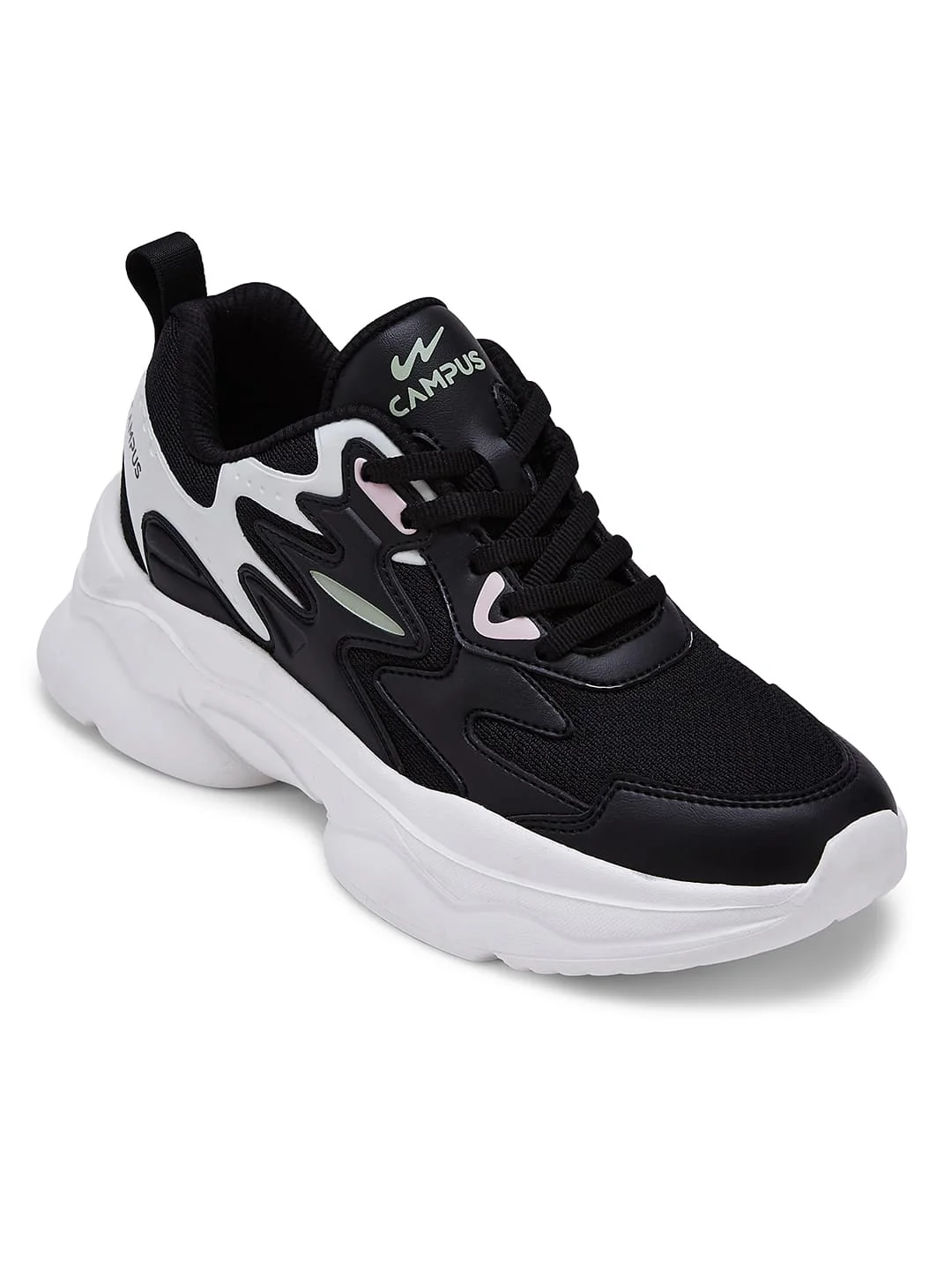 TWIRL Black Women's Sneakers - Image 3