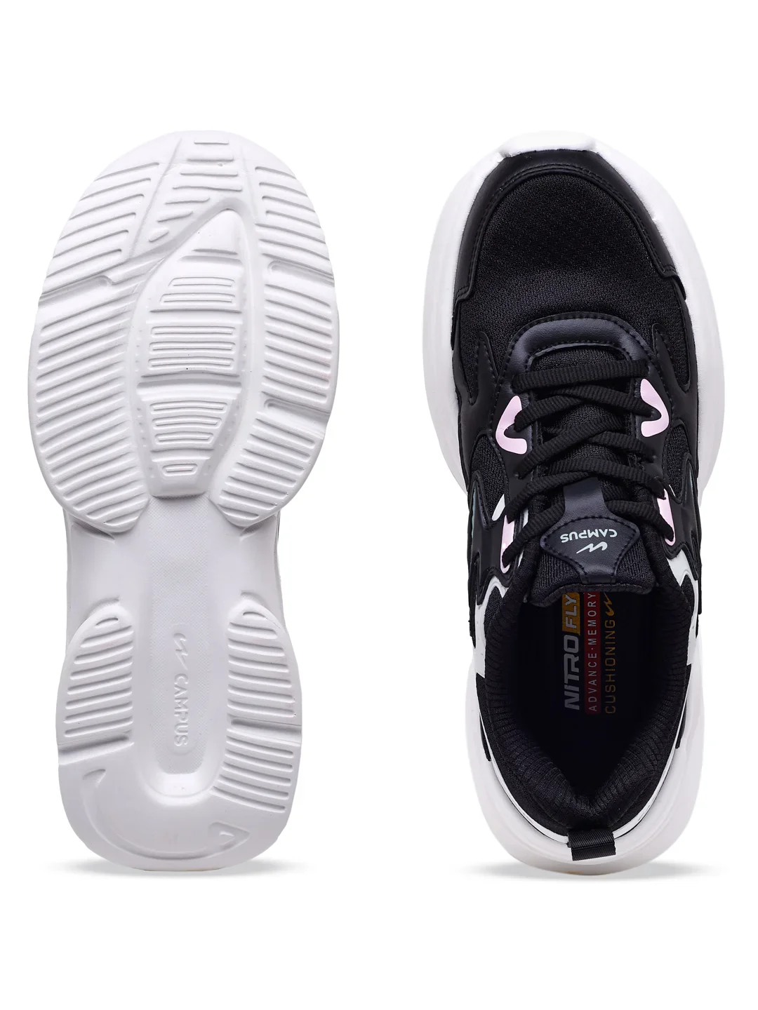 TWIRL Black Women's Sneakers - Image 5