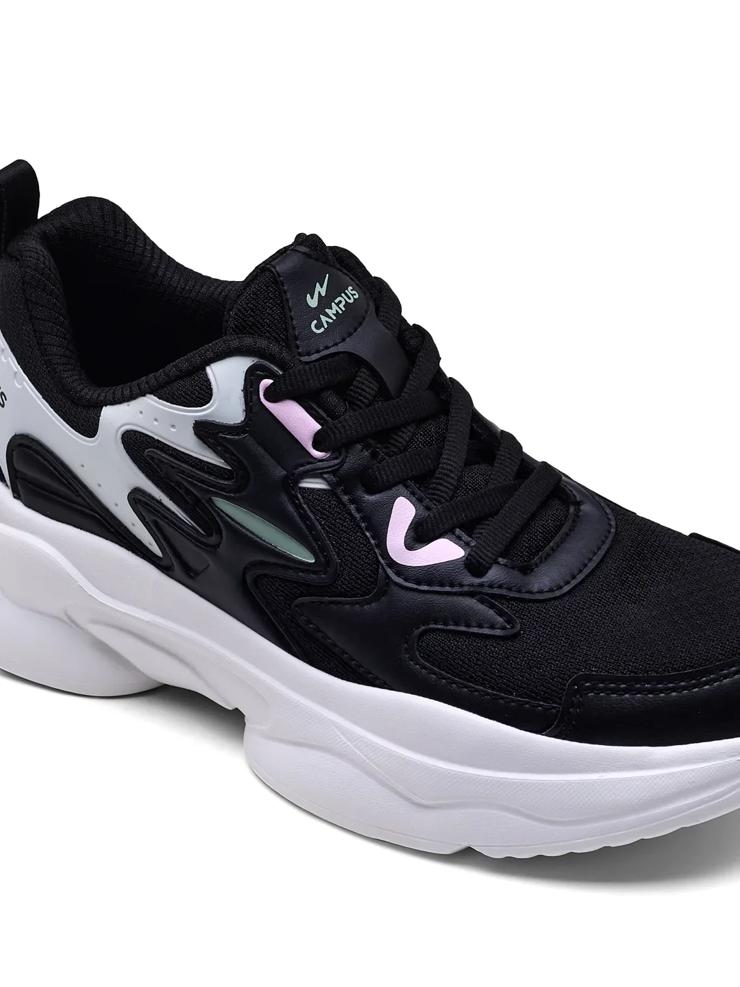 TWIRL Black Women's Sneakers - Image 7